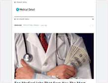 Tablet Screenshot of medicaldetail.com